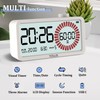 Visual Timer 4-in-1 Alarm Clock,for Heavy Sleepers Student Kids