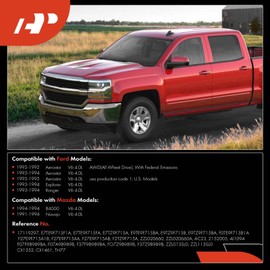 A-Premium Idle Air Control Valve IAC + Throttle Position Sensor TPS Compatible with Ford Explorer 1993-1994, Ranger 1993-1994, Aerostar 1992-1995 & Mazda B4000 1994, Navajo 1991-1994, 4.0L