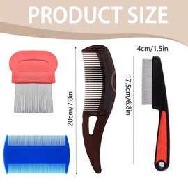 DWFEYOI 4 Stück Schuppenkamm, Hohlzahn-Haarbürste zur Erfrischung der Kopfhautmassage und Entfernung von Schuppenschmutz, Reduzierung von Juckreizöl auf der Kopfhaut,kopfhaut kamm