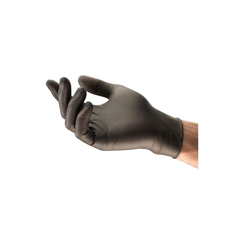 Disposable Gloves Set 100 Pieces 93-250 Nitrile Grey EN 374