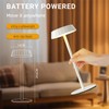 EppieBasic Rechargeable Table Lamps Cordless: Set of 2 Battery Operated