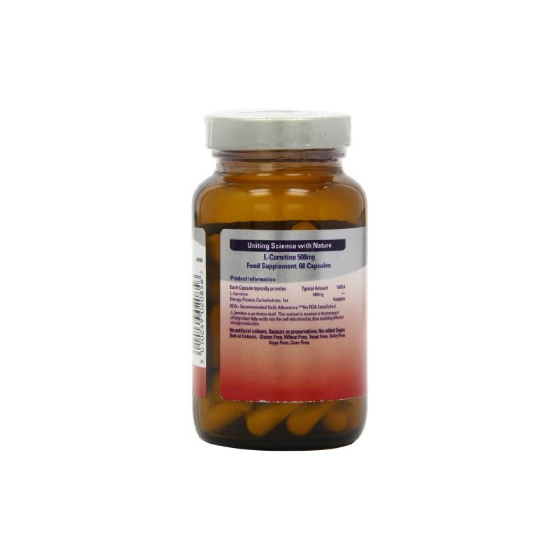 FSC 500mg L-Carnitine - Pack of 60 Capsules