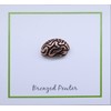Jim Clift Design Brain Copper Lapel Pin - 1 Count
