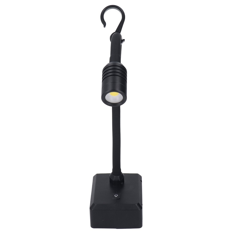 LED Work Light Cordless Gooseneck Lamp 3 Modes Dual USB