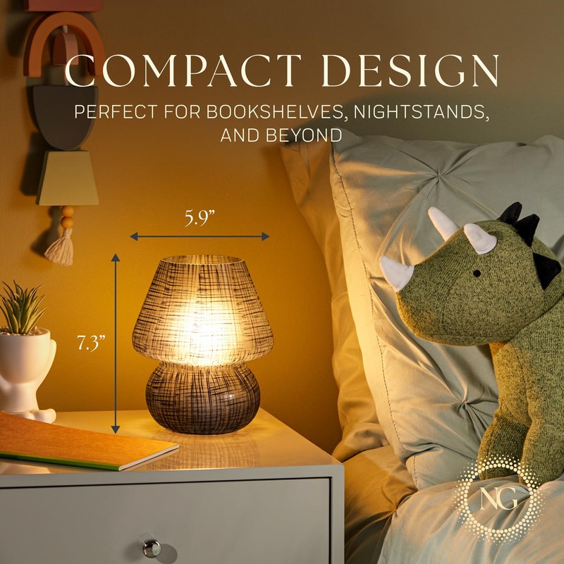 Next Glow Mushroom Lamp – Table Lamp, Modern Dimmable LED