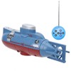 Ghzste Mini RC Submarine Toy for Aquarium Decoration, Simulated Submarine