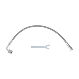 RATCHROLL AN-3 Turbo Oil Feed Line Kit 0.99ft Pressure Remote Turbocharger Oil Drain Return Line with Adapter,Wrench 1 Set