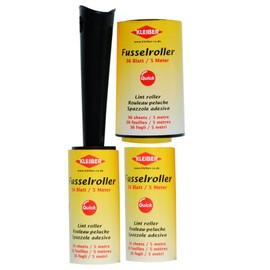 Kleiber Lint roller with 3 x 5m refills