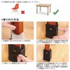 DEWEL Extension Table Legs 4-Piece Set Adjustable Height Table Legs