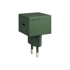Reduct® Edge.35 USB-C Charger with 35 W, Small/Compact, Fast Charger, Certified and Manufactured to the Highest Standards, Design by Reduct® Germany (Forest)