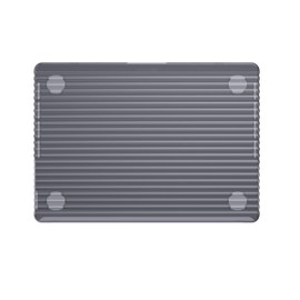 Tech21 Evo Wave case for MacBook Pro 14" (2021 & 2023) - Protective Hard Shell Cover - Charcoal
