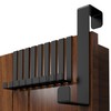 4smile Budget Door Hooks Set of 10 Black 17-23 mm