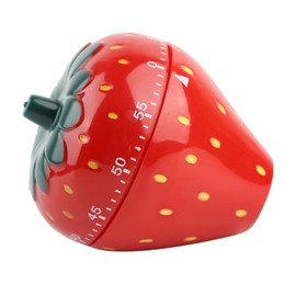 Milltrip Strawberry Shaped Timer, Mechanical Kitchen Cooking Timers