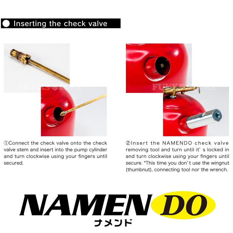 FUNKS NAMENDO Check Valve Removing Tool Compatible for Coleman Lanterns