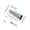 EESC2Y (2-Pack) 3/4" (.75) Threaded Tips Replacement for Extension Poles