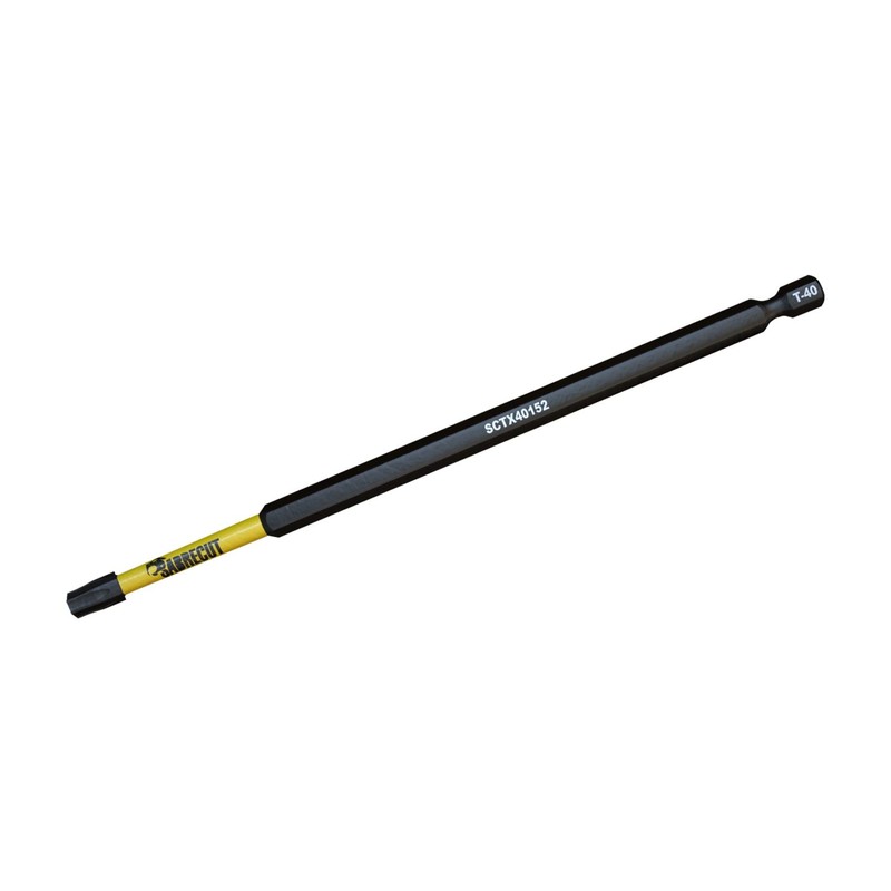 5 x SabreCut SCTX40152_5 152mm T40 TX40 Magnetic Impact Screwdriver