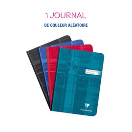 Clairefontaine 9547C Notebook DIN A5, 14 x 21 cm, 120 Sheets, Lined, 90 g, Pack of 1, Assorted Colours