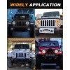 Unbranded 2007-2017 Combo for Jeep Wrangler JK 7" LED Headlights