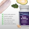 Biotin 10000 mcg Tablets | Potent One-a-Day Formula for Healthy