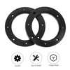 KONTONTY 4pairs Auto Speaker Spacer Adapter Rings Abs Speaker Washer