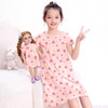 ICOSY Matching Doll & Girls Nightgowns Clothes Girls Pajamas Sleepwear