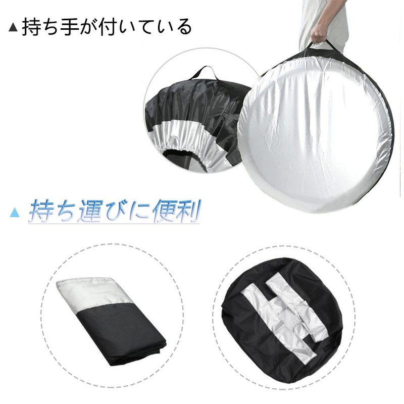YFFSFDC Tire Cover, Tire Storage Bag, Waterproof, Dustproof, UV, Anti-Aging,