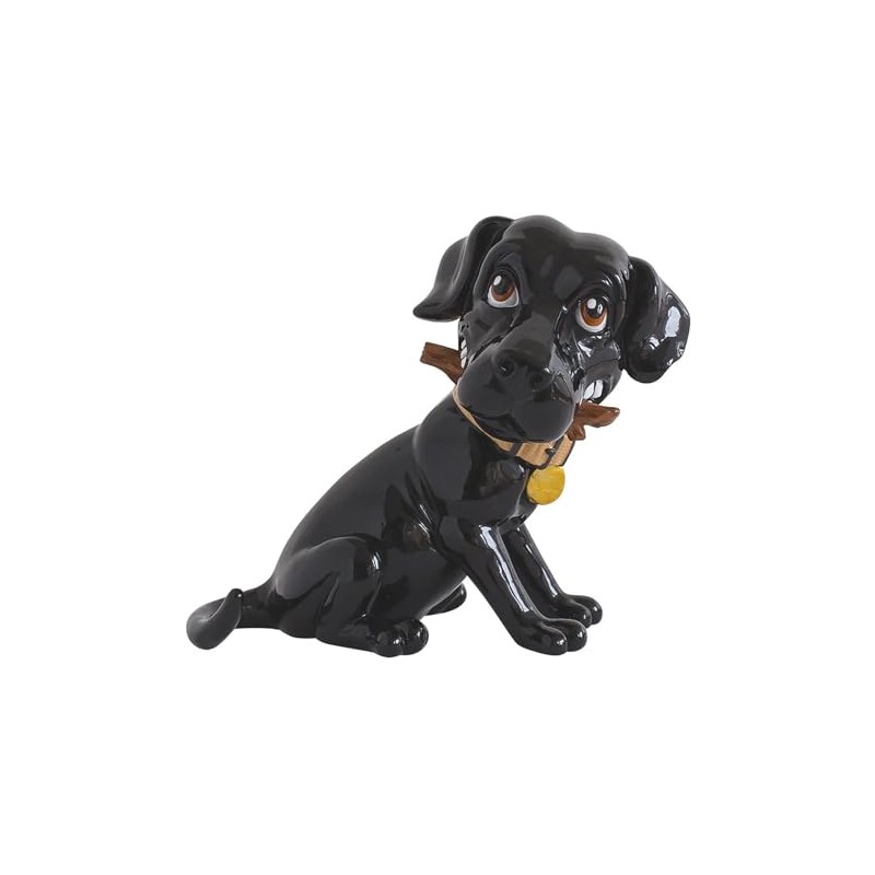 Little Paws 3068 Cooper Black Labrador Figurine