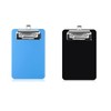 Clipboard Mini Size 2pcs Black + Blue Binder Clip Pocket