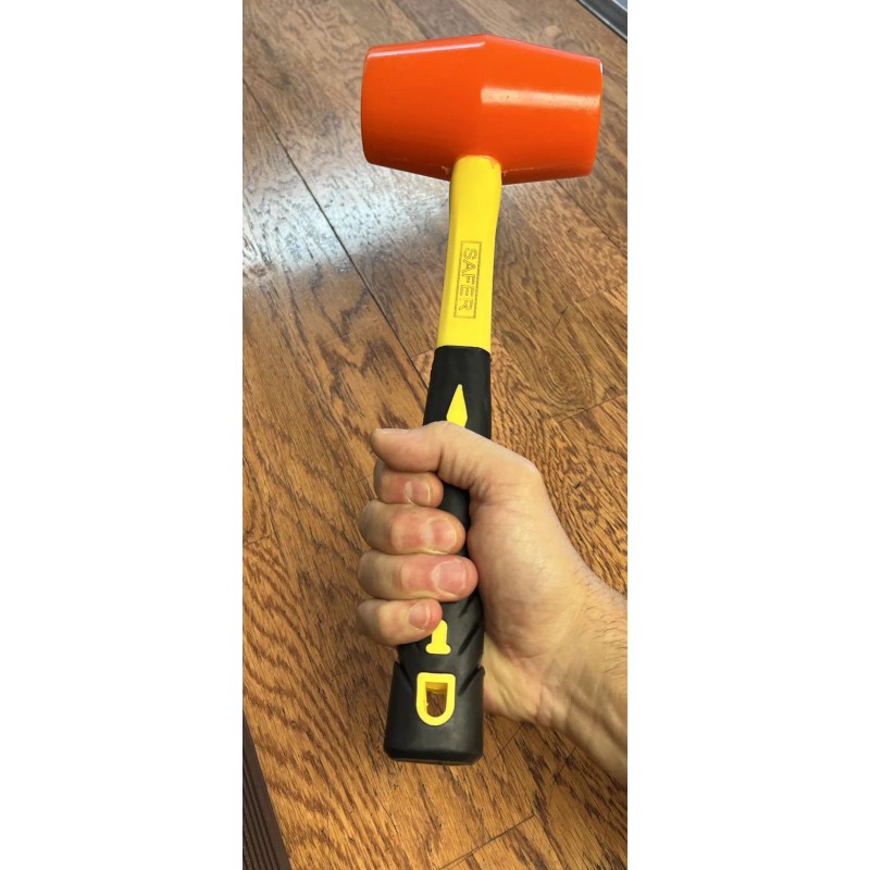 Safer Urethane Mallet 35oz for Wood, Laminate and Tile Flooring