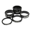 KCNC 506081 Bicycle Lightweight Head, Spacer Set, Black, 0.12 inches