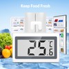AMIR Fridge Freezer Thermometer, Digital Refrigerator Thermometer, Waterproof Fridge Freezer