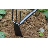 PlushPlumage Garden Hoe and Rake Two in One,Rake for Gardening,Gardening