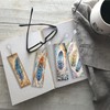 JISHSHAY 4 PCS Diamond Art Bookmarks Diamond Painting Book Marks