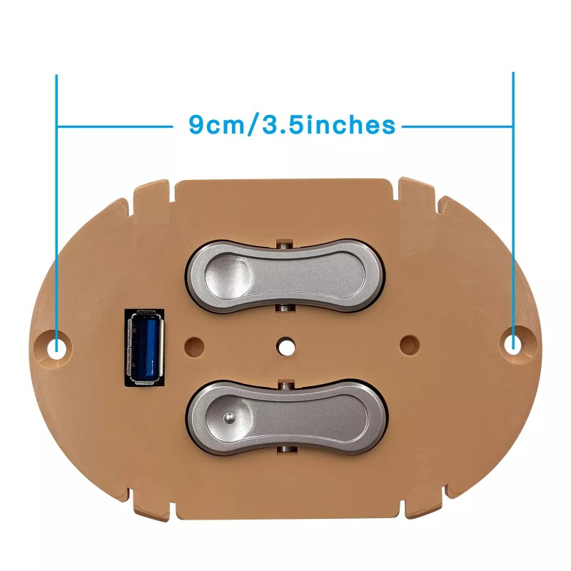 Kaidi KDH240-002 Power Recliner 4 Button 5 Pin Round Switch