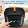 Retainer Cleaner Machine - Raccomb 45kHz LED Light Cleaner for
