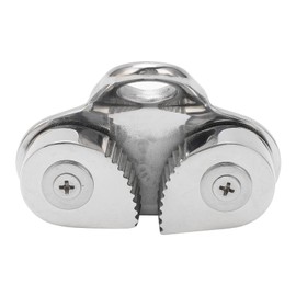 Cam Cleats, 3-15mm Rope, 16mm Cam Cleat Main Ring, Heavy Duty Stainless Steel for Sailing