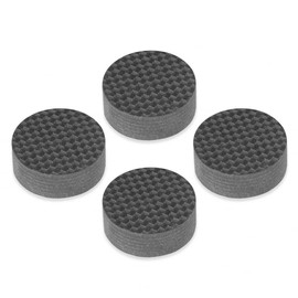 Tertullus 4 pieces speaker damper mat speaker absorber feet speaker feet vibration damper 40 mm x 20 mm
