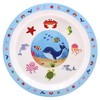 Children's Sea Life Design Melamine Tableware (Plate Bowl Cup Cutlery