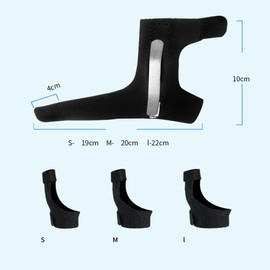 IWOWHERO 1 PC Thumb Joint Treatment Thumb Splint Finger Guard Thumb Fixed Guard Thumb Support Brace Black