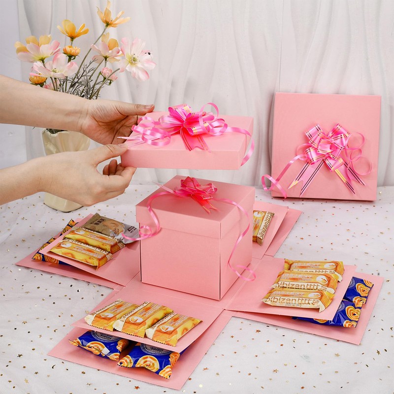 Candcamp Explosion Box, Surprise Case DIY Explosion Gift Cardboard, 5