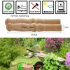 BigDean 4 x Wheelbarrow Universal Wooden Handles, Trolley Handle, Sliding