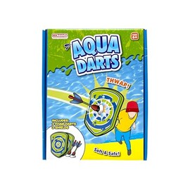 COMANSI - Aqua Darts Water Feature with 2 Darts + 2 Plates Easy and Safe to Use Indoor and Outdoor (4)