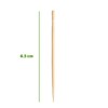 GUSTO [1500 Count] Bamboo Wooden Toothpicks Wood Round Single-Point -