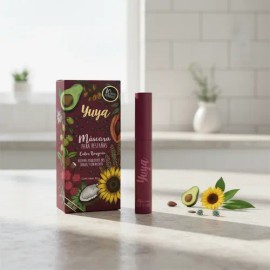 Rimel Máscara Para Pestañas 10 Aceites Yuya Color Borgoña
