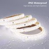 BENLUN 48V Outdoor LED Strip Lights Waterproof, 65.6ft 150W 6000K