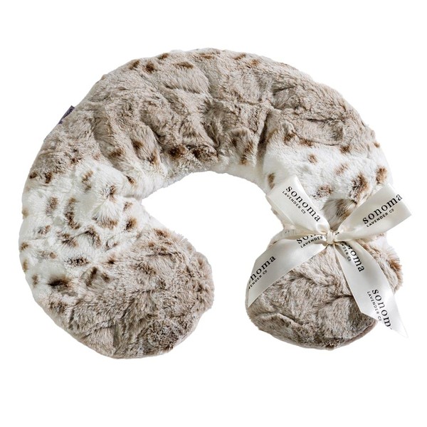 Sonoma Lavender Luxury Lavender Heatable/Chillable Neck Pillow, Microwaveable for Neck and Shoulders with Removable Washable Covers, Great for Relaxation and Pain Relief (Arctic Circle)