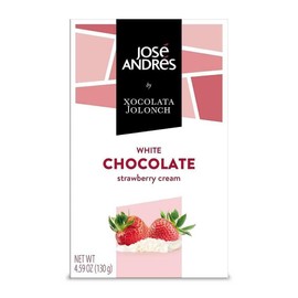 José Andrés White Chocolate Strawberry And Cream 4.59 oz