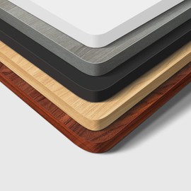 SANODESK Whole-Piece Particle Board Table Top for Standing Desk and Home Office Desk DIY, 48x30x1 Inch Mahogany Desk Top