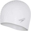 Speedo Unisex Adult Bubble Active + Cap Swimming Cap, White,