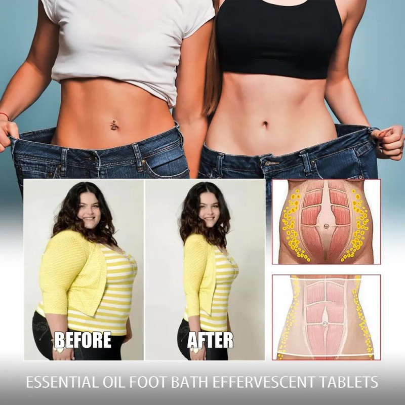 Tabletas Efervescentes De Aceite For Baño De Pies En Polvo,